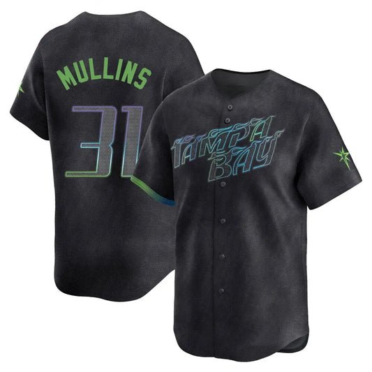 Tampa Bay Rays #31 Cedric Mullins Player Black City Connect Home Limited Stitched Baseball Jerseys