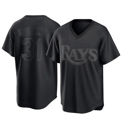 Tampa Bay Rays #31 Cedric Mullins Player Black Home Game Stitched Baseball Jerseys