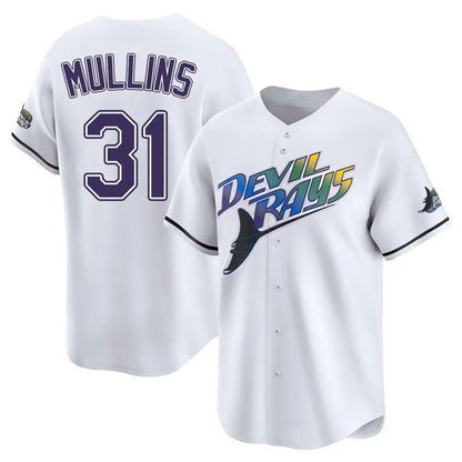 Tampa Bay Rays #31 Cedric Mullins Player White City Connect Home Stitched Baseball Jerseys