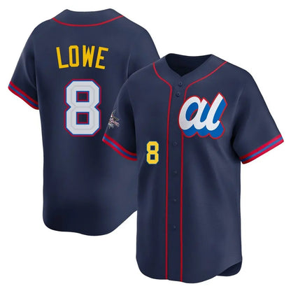 Tampa Bay Rays #8 Brandon Lowe Player Navy Limited American League All-Star Edition Stitched Baseball Jerseys