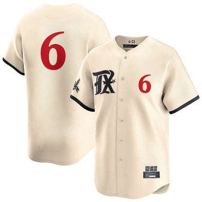 Texas Rangers #6 Josh Jung Player Cream Limited City Connect Cream Stitched Baseball Jerseys