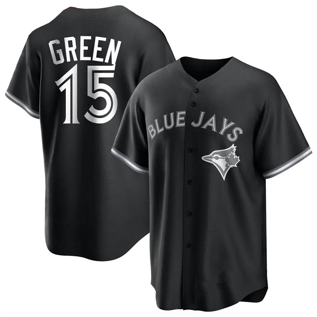 Toronto Blue Jays #15 Chad Green Player Black City Connect Limited Stitched Baseball Jerseys