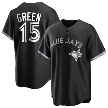Toronto Blue Jays #15 Chad Green Player Black City Connect Limited Stitched Baseball Jerseys