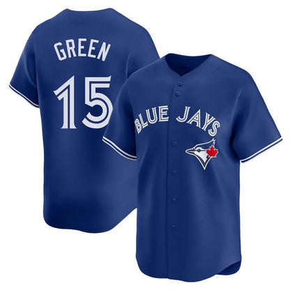 Toronto Blue Jays #15 Chad Green Player Royal Home Limited Stitched Baseball Jerseys