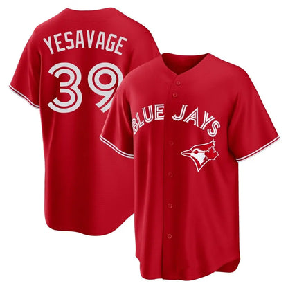 Toronto Blue Jays #39 Trey Yesavage Player Red Home Game Stitched Baseball Jerseys