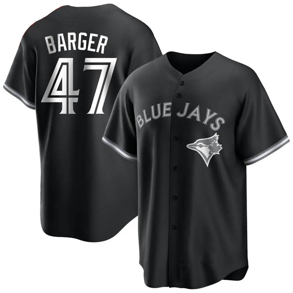 Toronto Blue Jays #47 Addison Barger Player Black City Connect Limited Stitched Baseball Jerseys