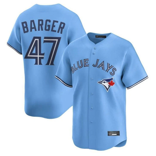Toronto Blue Jays #47 Addison Barger Player Blue Replica Stitched Baseball Jerseys