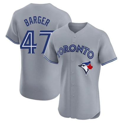Toronto Blue Jays #47 Addison Barger Player Gray Elite Limited Stitched Baseball Jerseys