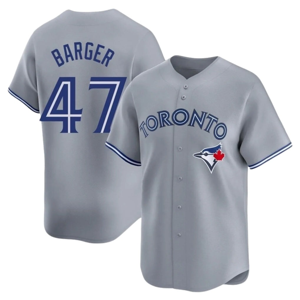 Toronto Blue Jays #47 Addison Barger Player Gray Replica Stitched Baseball Jerseys