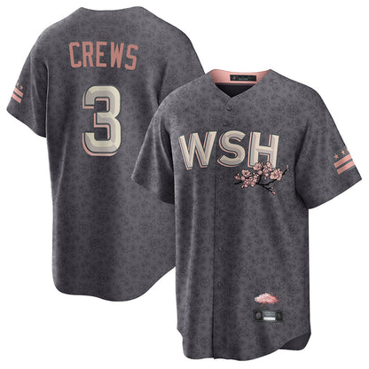 Washington Nationals #3 Dylan Crews Player City Connect Stitched Baseball Jerseys