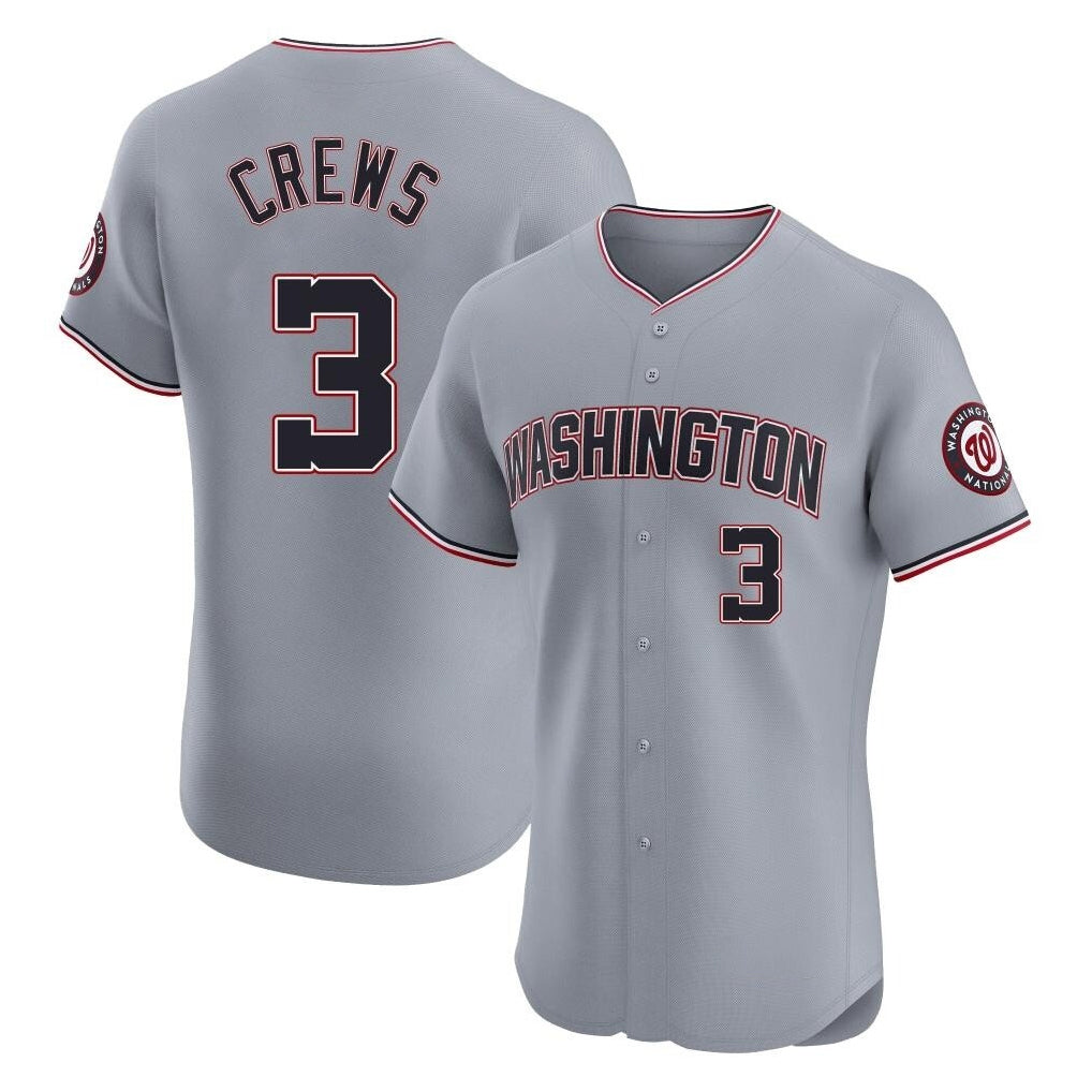 Washington Nationals #3 Dylan Crews Player City Connect Elite Alternate Stitched Baseball Jerseys