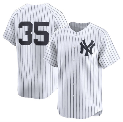 New York Yankees #35 Cody Bellinger White RONA 2024 Home Limited Stitched Jersey