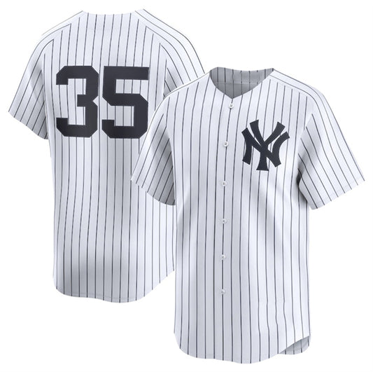 New York Yankees #35 Cody Bellinger White RONA 2024 Home Limited Stitched Jersey
