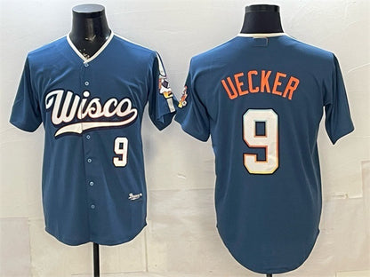 Milwaukee Brewers #9 Bob Uecker Mineral Blue RONA 2026 City Connect Stadium Stitched Jersey