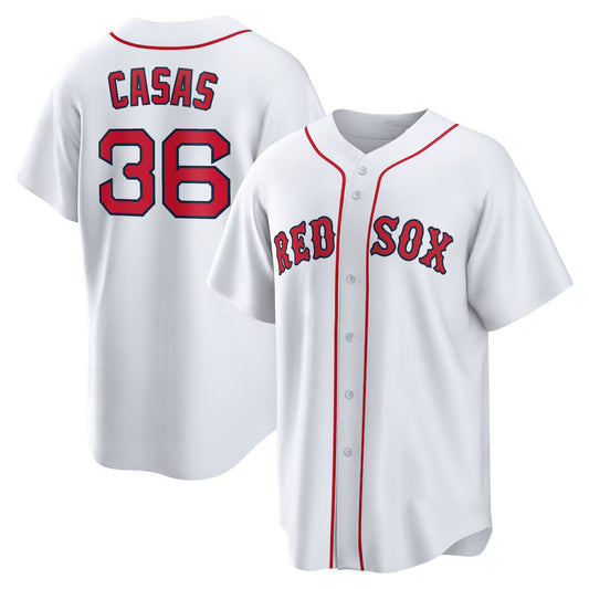 Boston Red Sox #36 Triston Casas White RONA Home Replica Jersey