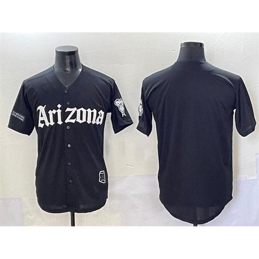 Arizona Diamondbacks Blank Black RONA 'Gothic Desert Fang Edition' Vapor Premier Limited Stitched Jersey
