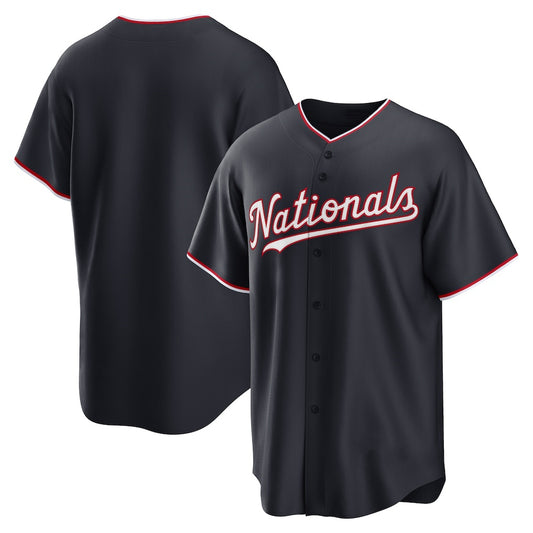 Washington Nationals Navy RONA Alternate Replica Jersey