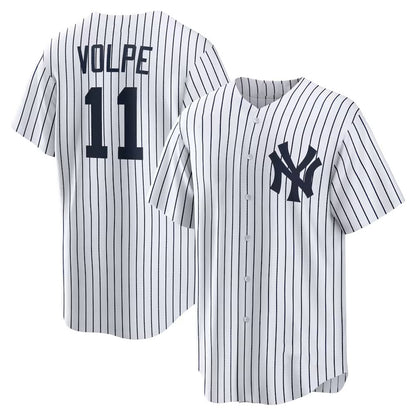 New York Yankees #11 Anthony Volpe White RONA Home Replica Player Jersey
