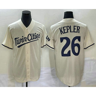 Minnesota Twins #26 Max Kepler Cream RONA 2022 City Connect Cool Base Stitched Jersey