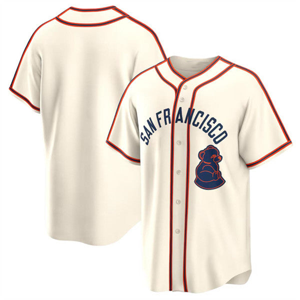San Francisco Giants Blank Cream RONA 2024 Rickwood Classic Stitched Jersey