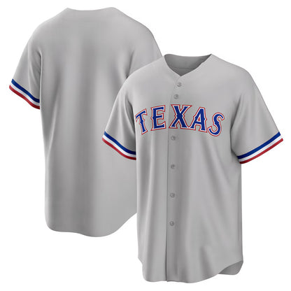 Texas Rangers Gray RONA Road Replica Team Jersey