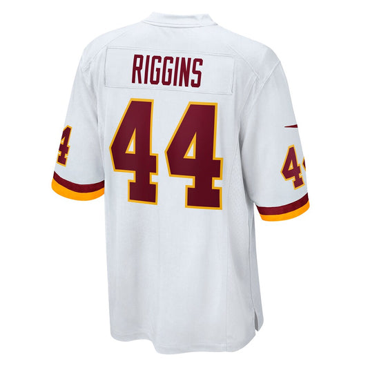 W.Football Team #44 John Riggins White RONA Retired Player Game Jersey