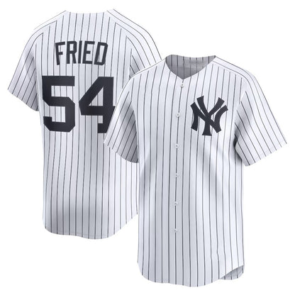 New York Yankees #54 Max Fried White RONA Home Limited Player Jersey 2