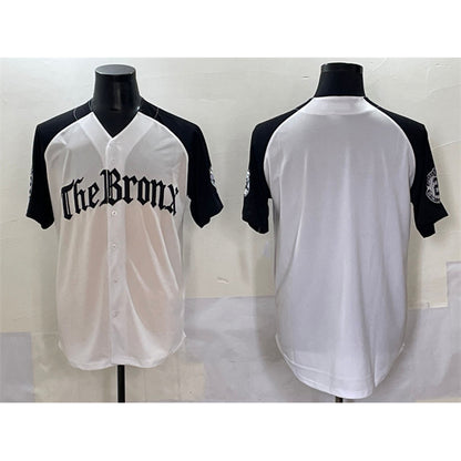 New York Yankees Blank White Black RONA 'Gothic Legacy Edition' Vapor Premier Limited Stitched Jersey