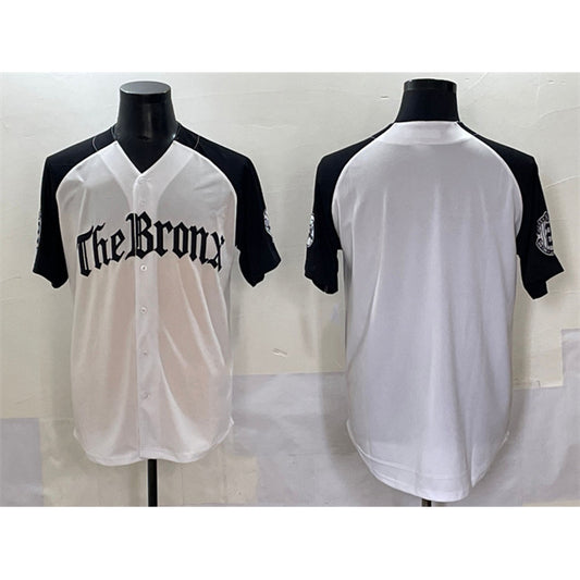 New York Yankees Blank White Black RONA 'Gothic Legacy Edition' Vapor Premier Limited Stitched Jersey