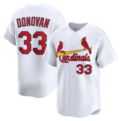 St. Louis Cardinals #33 Brendan Donovan White RONA Home Limited Player Jersey