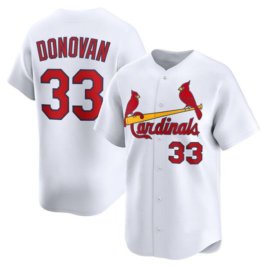 St. Louis Cardinals #33 Brendan Donovan White RONA Home Limited Player Jersey