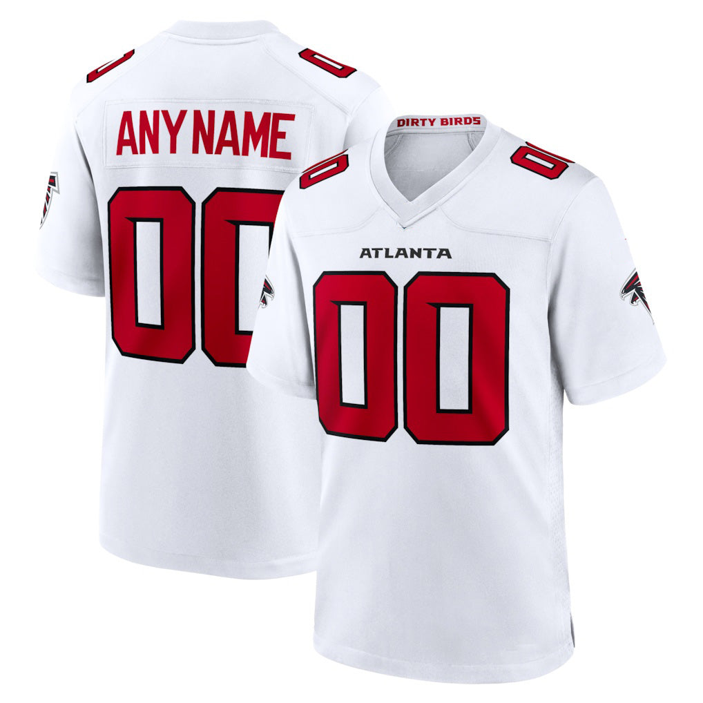 Custom A.Falcons White RONA Game Jersey 2