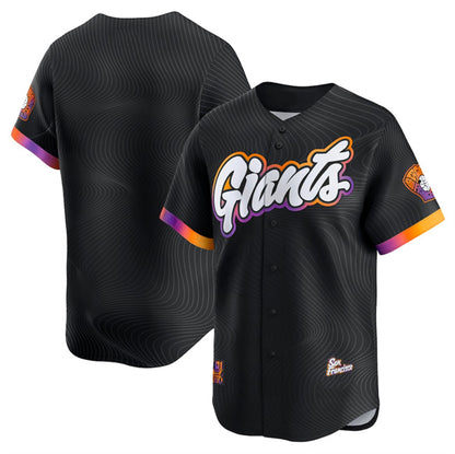 San Francisco Giants Blank Anthracite RONA 2025 City Connect Limited Stitched Jersey