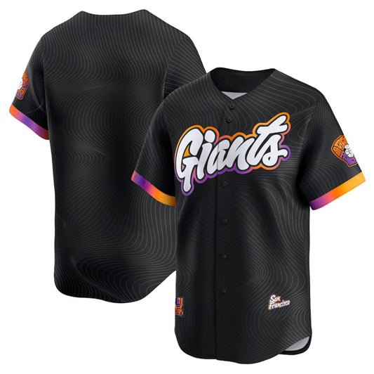 San Francisco Giants Blank Anthracite RONA 2025 City Connect Limited Stitched Jersey