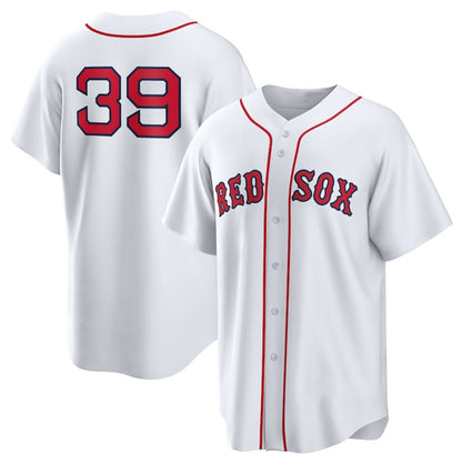 Boston Red Sox #39 Marcelo Mayer White RONA 2024 Cool Base Stitched Jersey