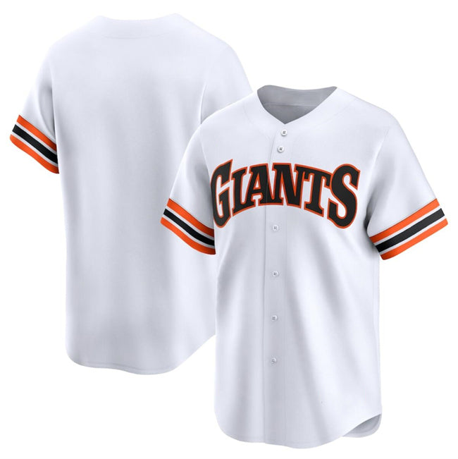 San Francisco Giants Blank White RONA Cooperstown Collection Limited Stitched Jersey