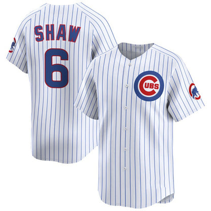 Chicago Cubs #6 Matt Shaw White RONA Home Limited Stitched Jersey