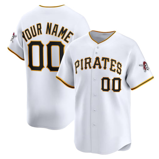Custom Pittsburgh Pirates White RONA Home Limited Jersey