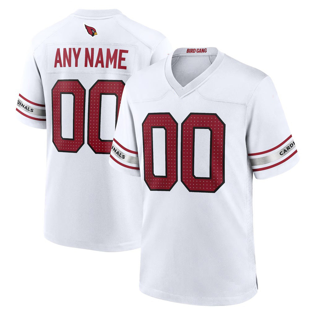 Custom A.Cardinals White RONA Game Jersey
