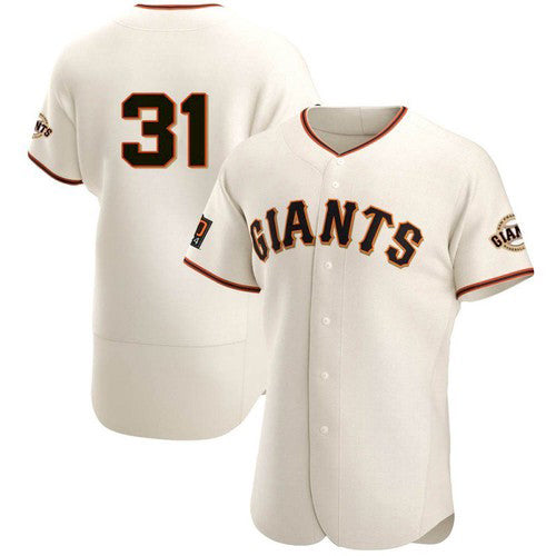 San Francisco Giants #31 LaMonte Wade Jr Cream RONA 2021 Home Player Jersey