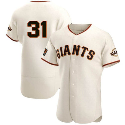 San Francisco Giants #31 LaMonte Wade Jr Cream RONA 2021 Home Player Jersey