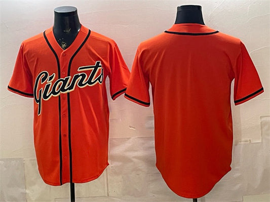 San Francisco Giants Blank Orange RONA Cool Base Stitched Jersey