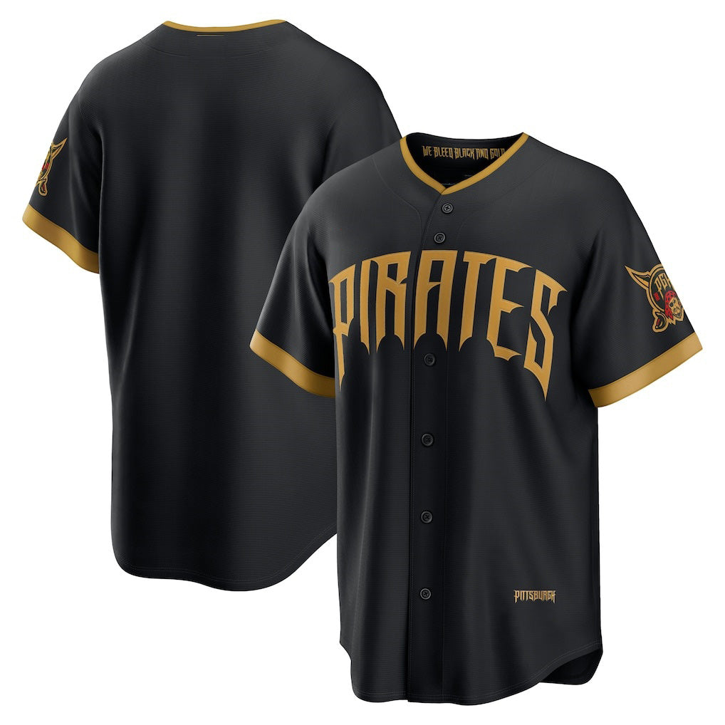 Pittsburgh Pirates Black RONA 2026 City Connect Stadium Jersey