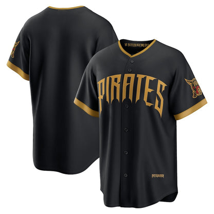 Pittsburgh Pirates Black RONA 2026 City Connect Stadium Jersey