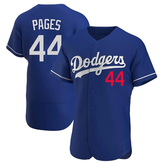 Los Angeles Dodgers #44 Andy Pages Player Royal RONA Limited Elite Home Stitched Jerseys