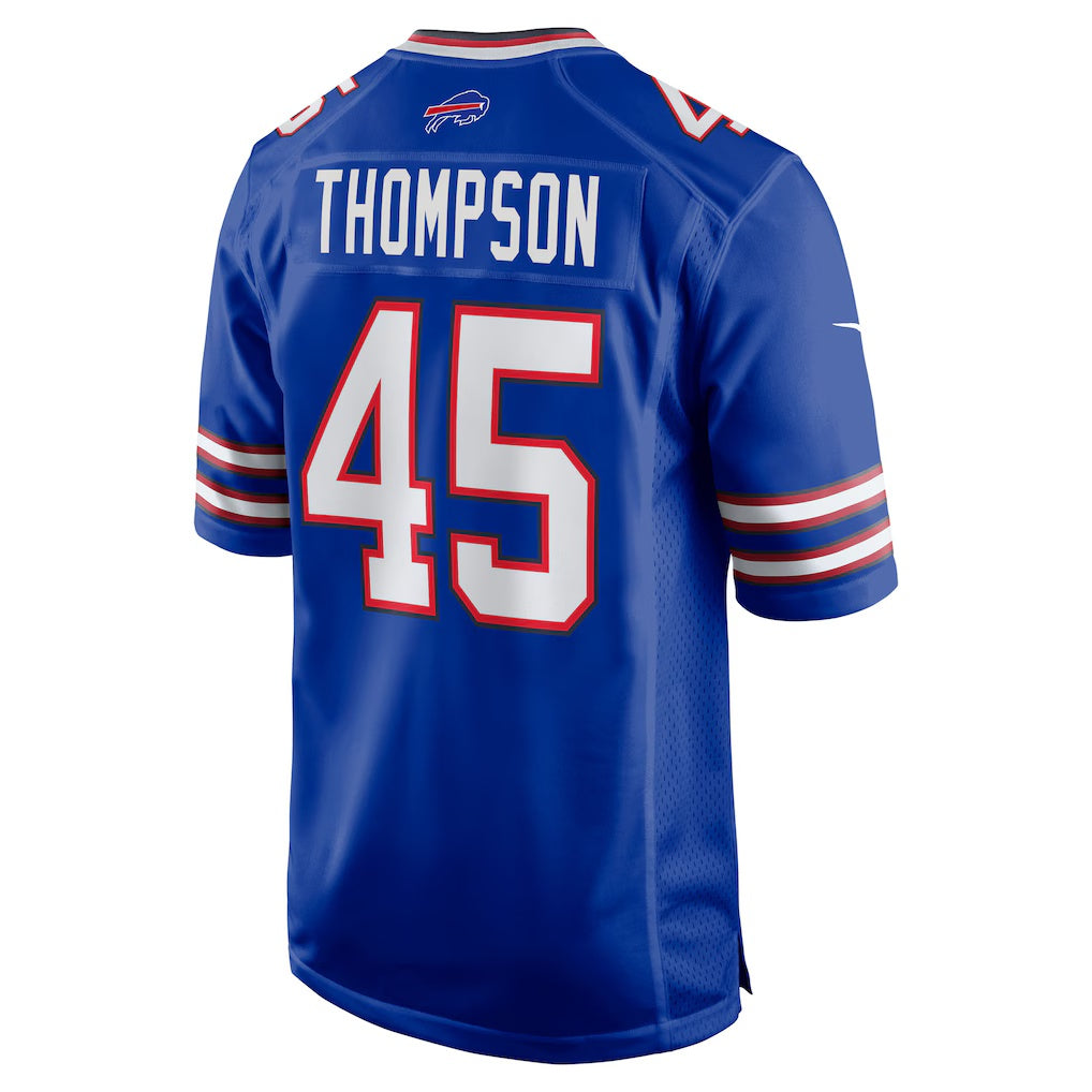 B.Bills #45 Shaq Thompson Royal RONA Team Game Jersey