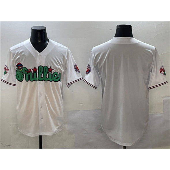 Philadelphia Phillies Blank White RONA Phanatic Limited Stitched Jersey 2