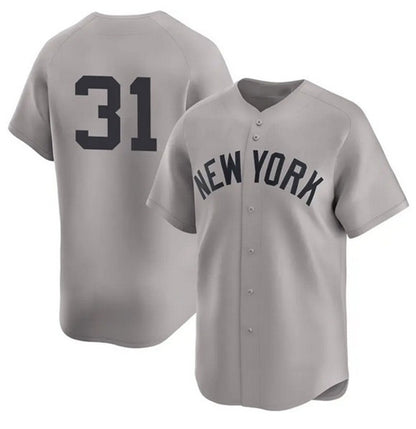 New York Yankees #31 Cam Schlittler Gray RONA 2026 Road Limited Stitched Jersey 2