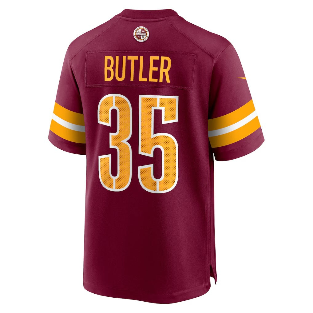 W.Commanders #35 Percy Butler Burgundy RONA Player Game Jersey