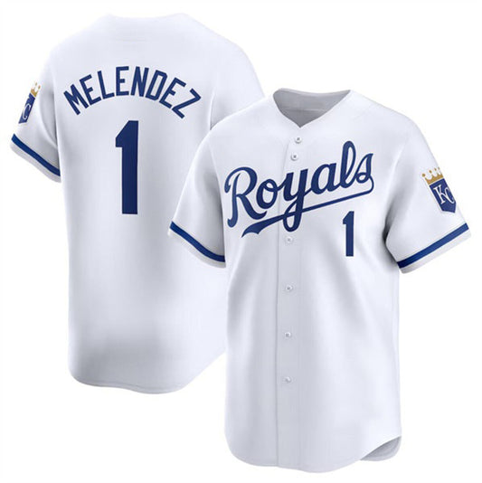 Kansas City Royals #1 MJ Melendez White RONA 2024 Home Limited Stitched Jersey